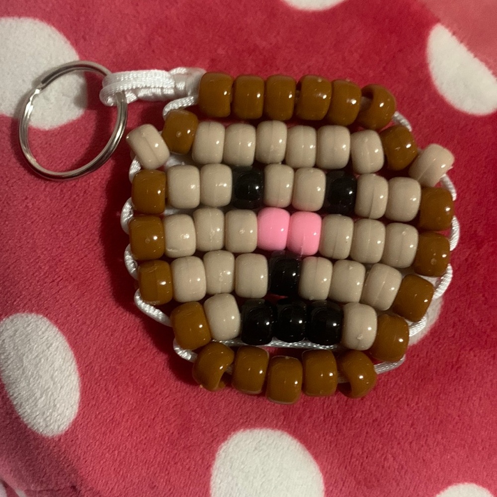 Handmade Leo 🦁 keychain
